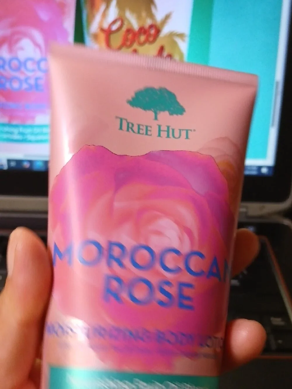 SEALED Moroccan Rose Moisturizing Body Lotion - Pink TREE HUT